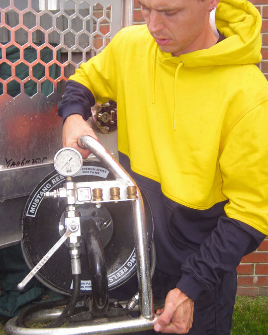 UF-1 Dodger Hoodie - Hi Vis Yellow