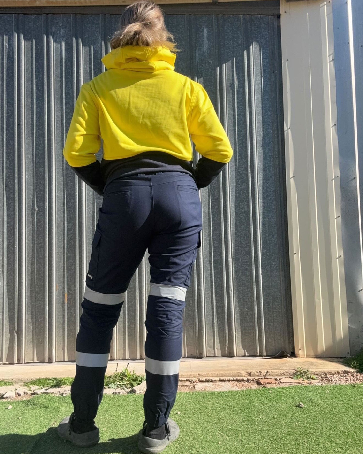 UFW-1 Women's Dodger Hoodie - Hi Vis Yellow